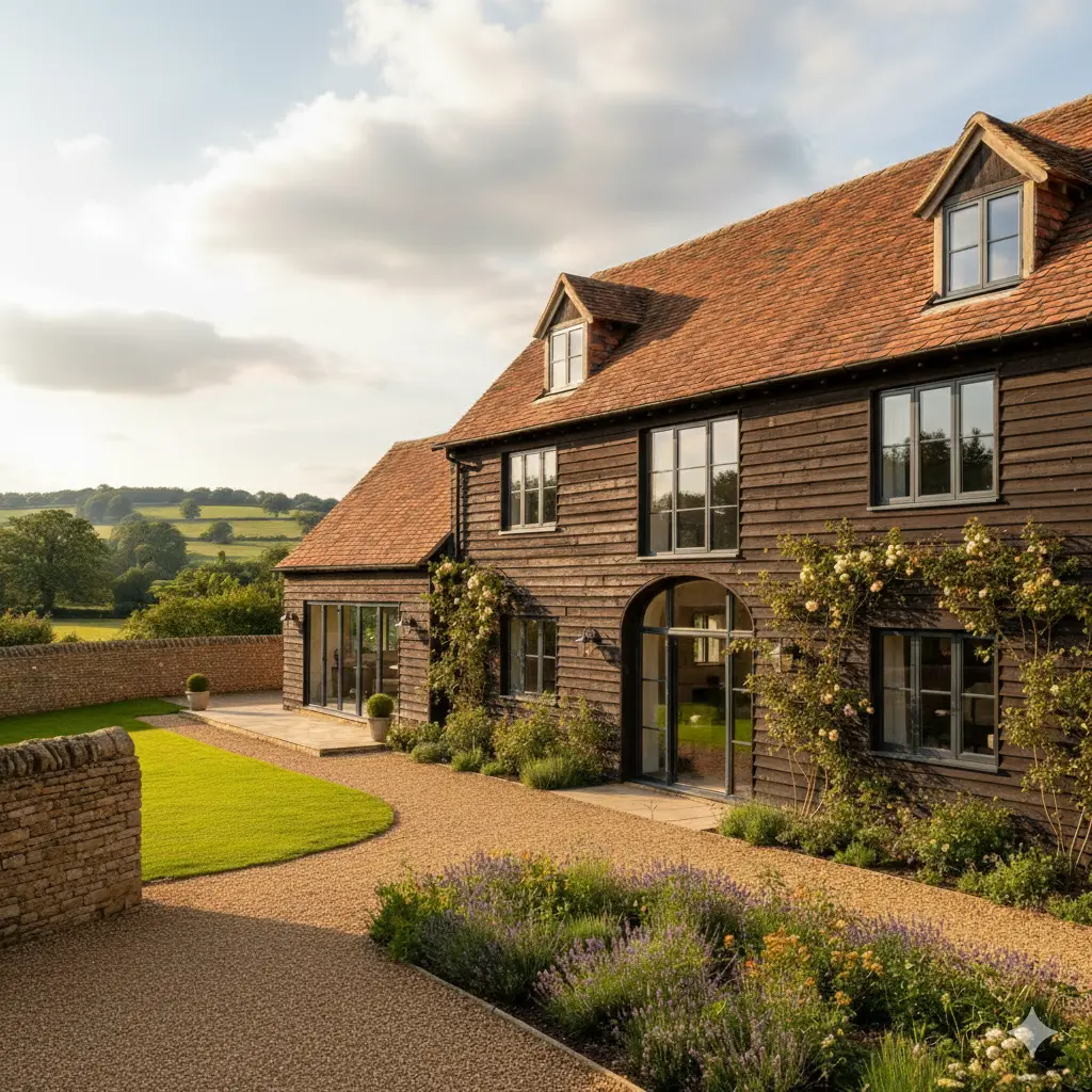 Barn Conversion Exterior Ashford Kent