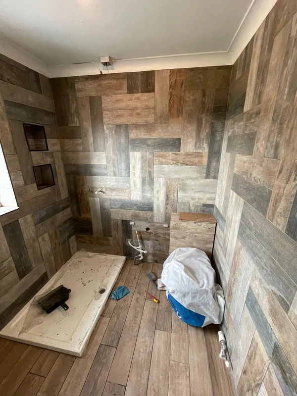 Bathroom installation Kent â€” before photo