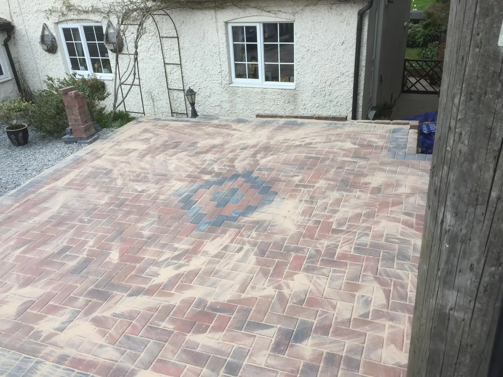 Block Paved Pattern Driveway Kent