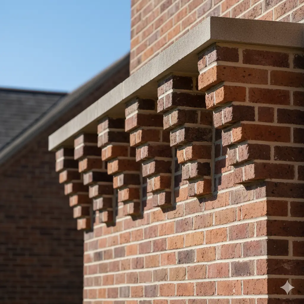 Brick Corbelling Detail Kent