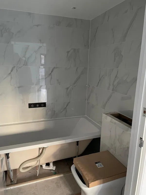 Conversion project with bathroom installation in Kent
