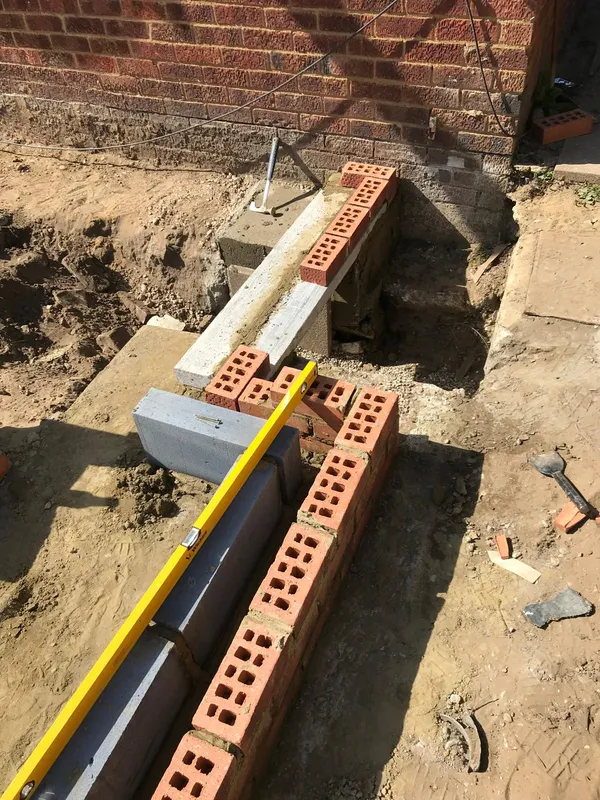 Kitchen extension project Kent