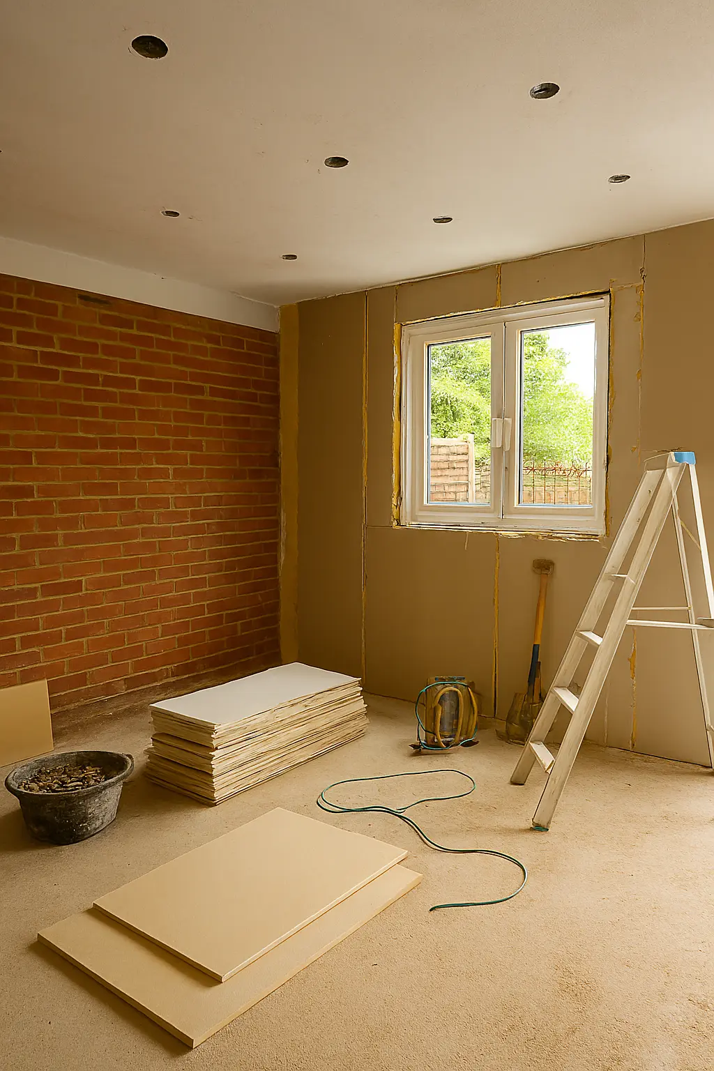 Garage Conversion Office Ashford Kent