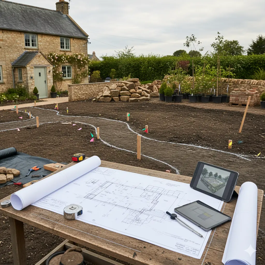 Garden Design Process Ashford Kent