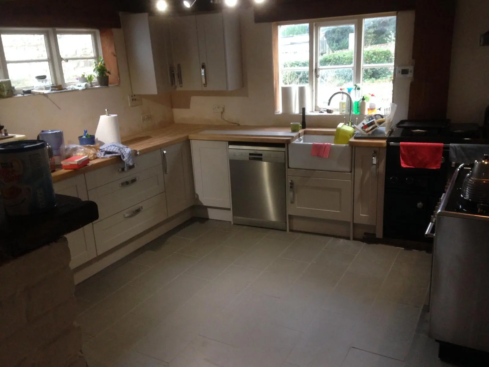 Modern kitchen design and installation in Kent by A.P.T Builders
