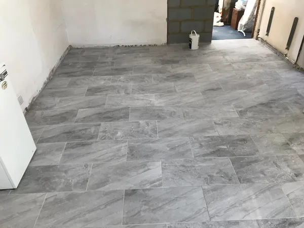 Kitchen installation Kent - inside wall extension