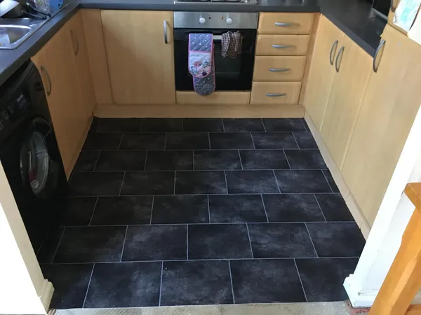 Kitchen floor tile installation Kent