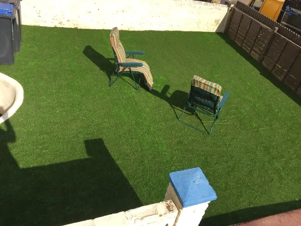 Artificial grass installation for a project in Kent