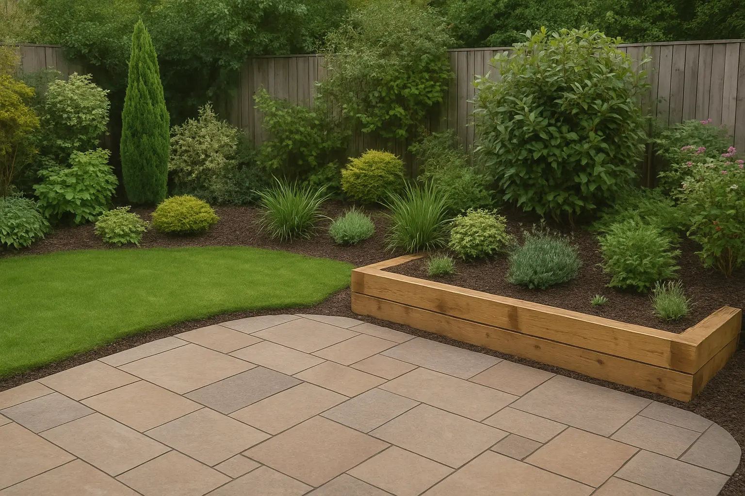 Landscaping →