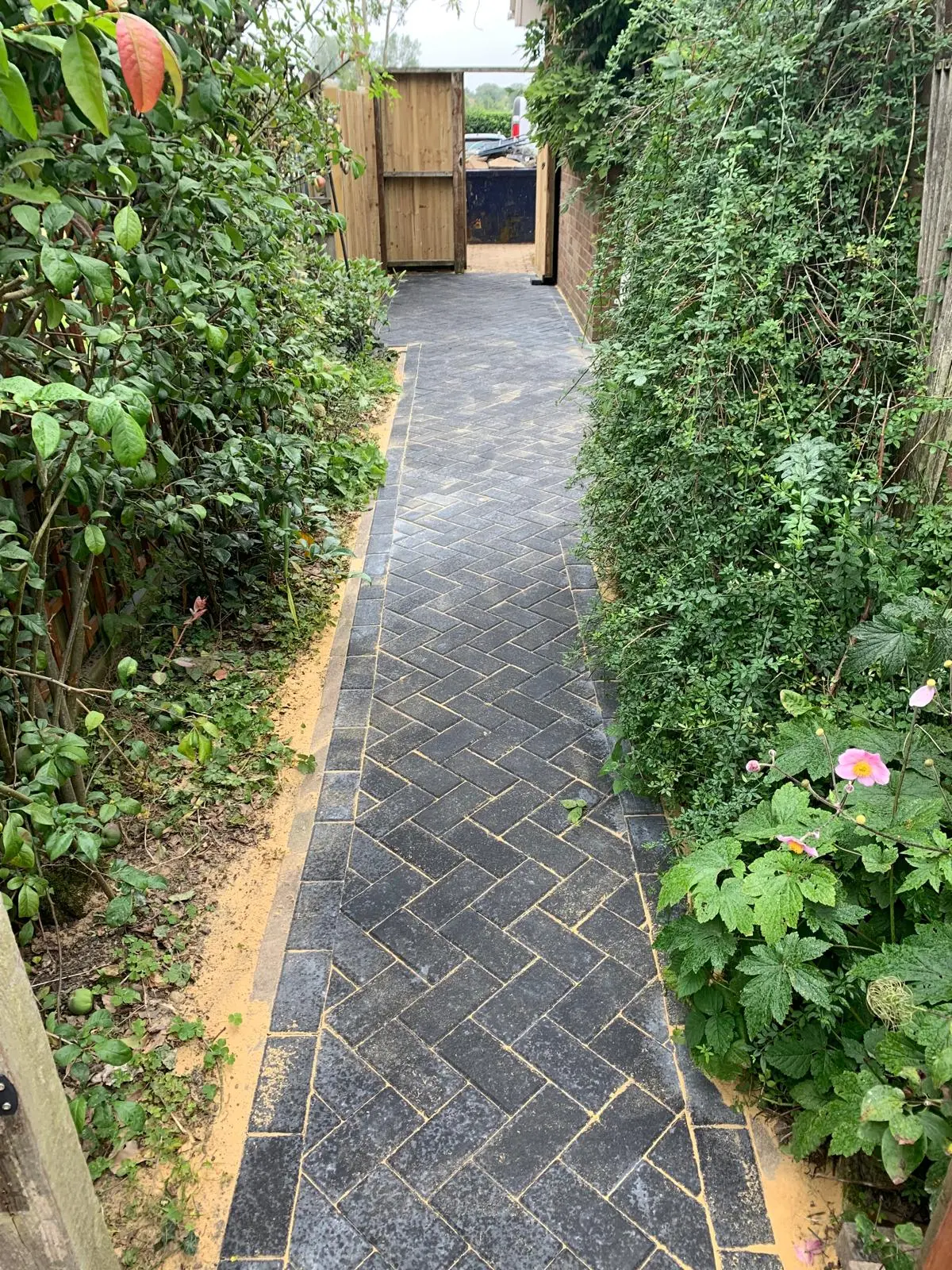 Block Paved Pathway in Kent