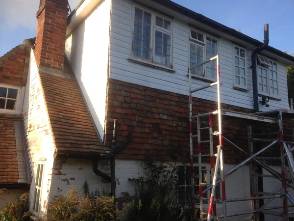 Local exterior cladding installation project in Kent