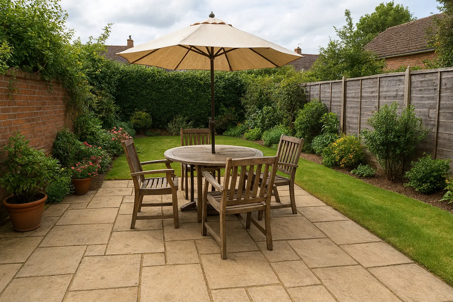 Patios, Sleepers & Borders in Ashford Kent