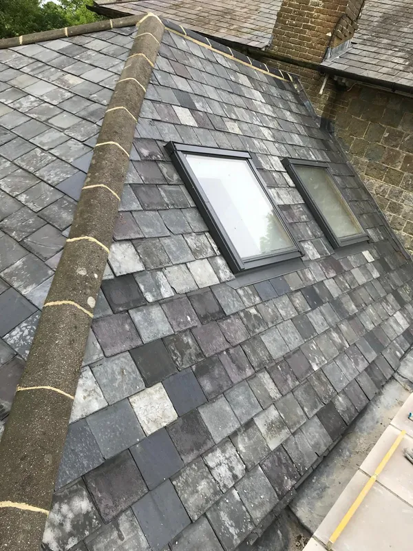 Complete roof installation with skylights Kent