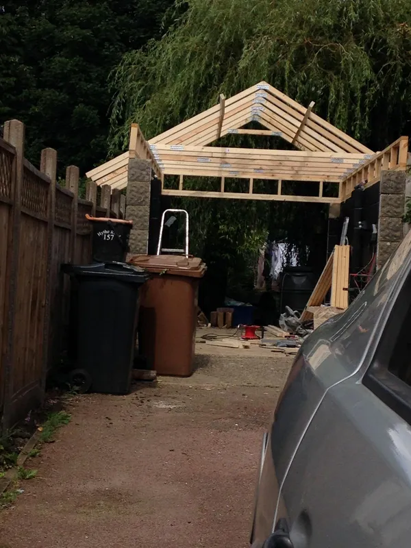 Garage roof installation Kent