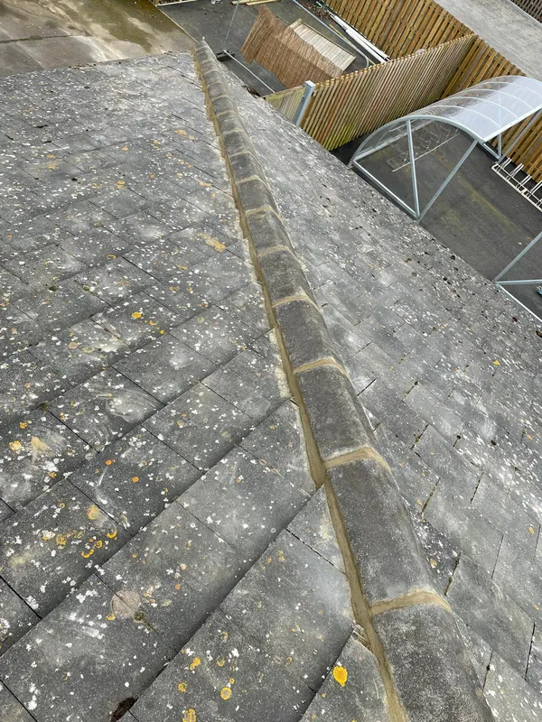 Ridge work on roof Kent