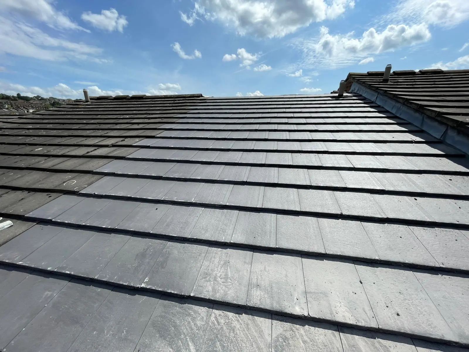 Slate roof installation in Ashford Kent by A.P.T Builders