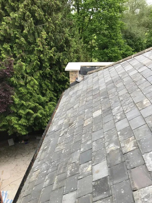 Roof installation on stone extension project, Kent
