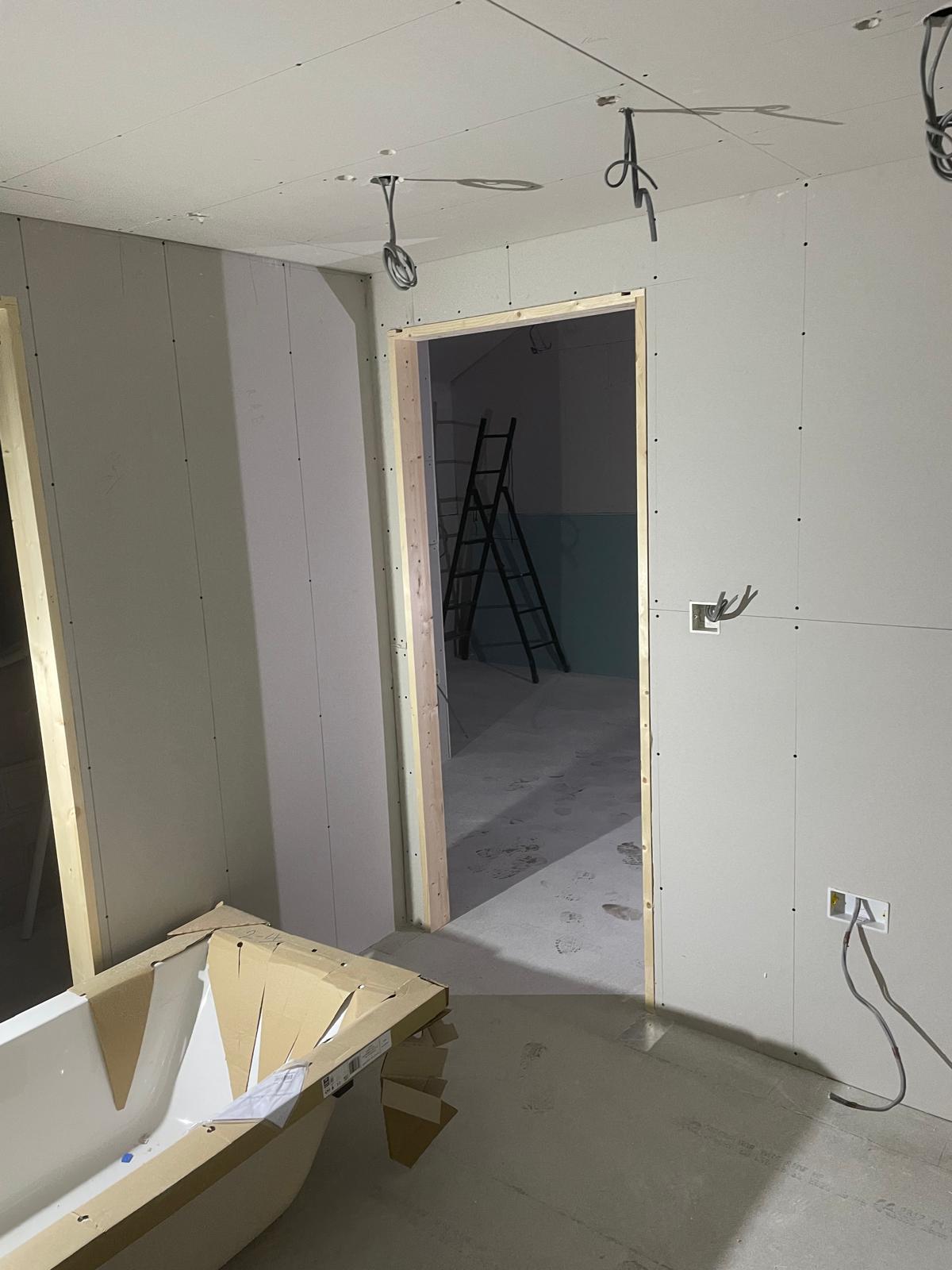 Bathroom area for conversion project in Kent