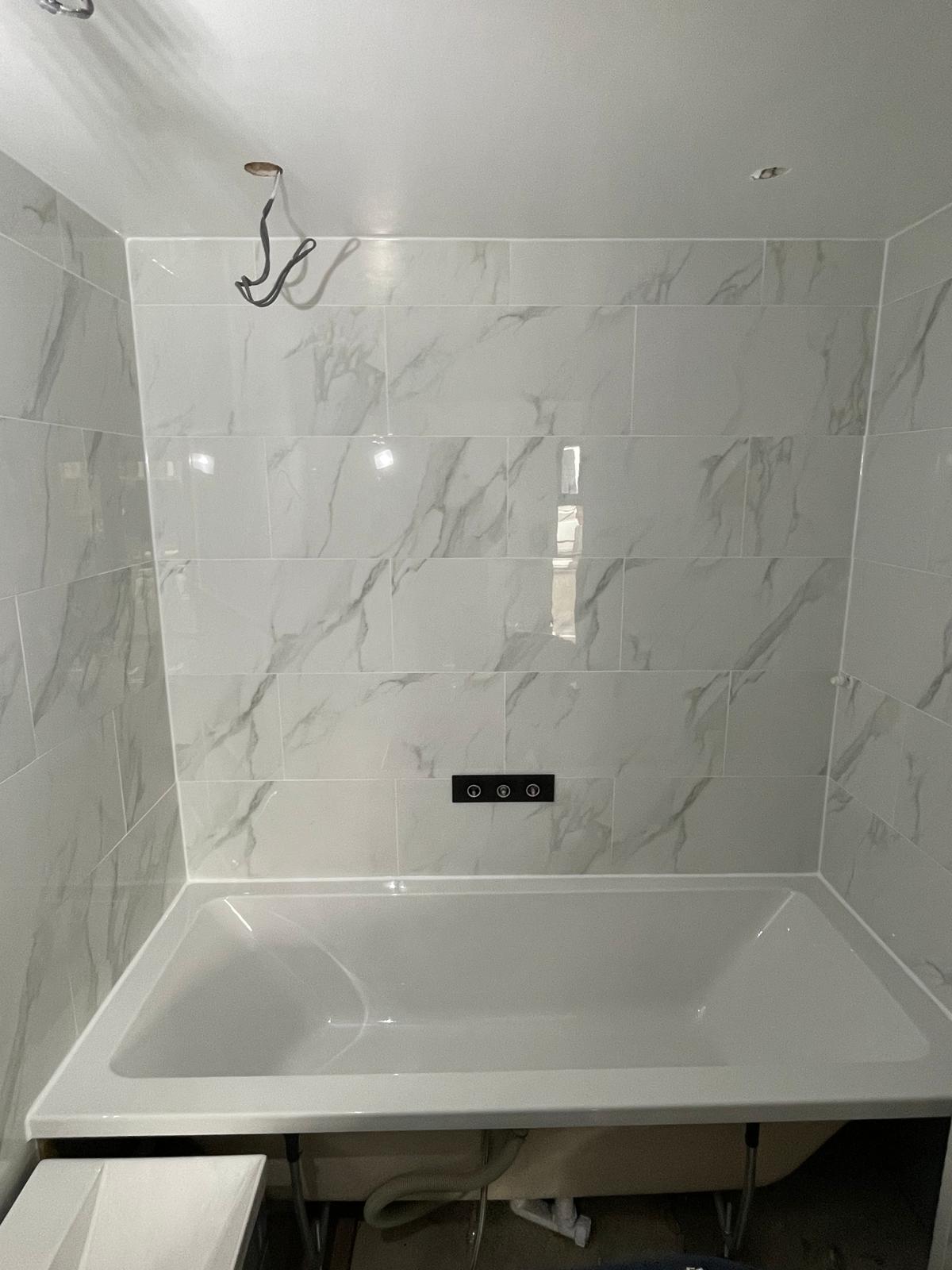 Bathroom fitting for a conversion project