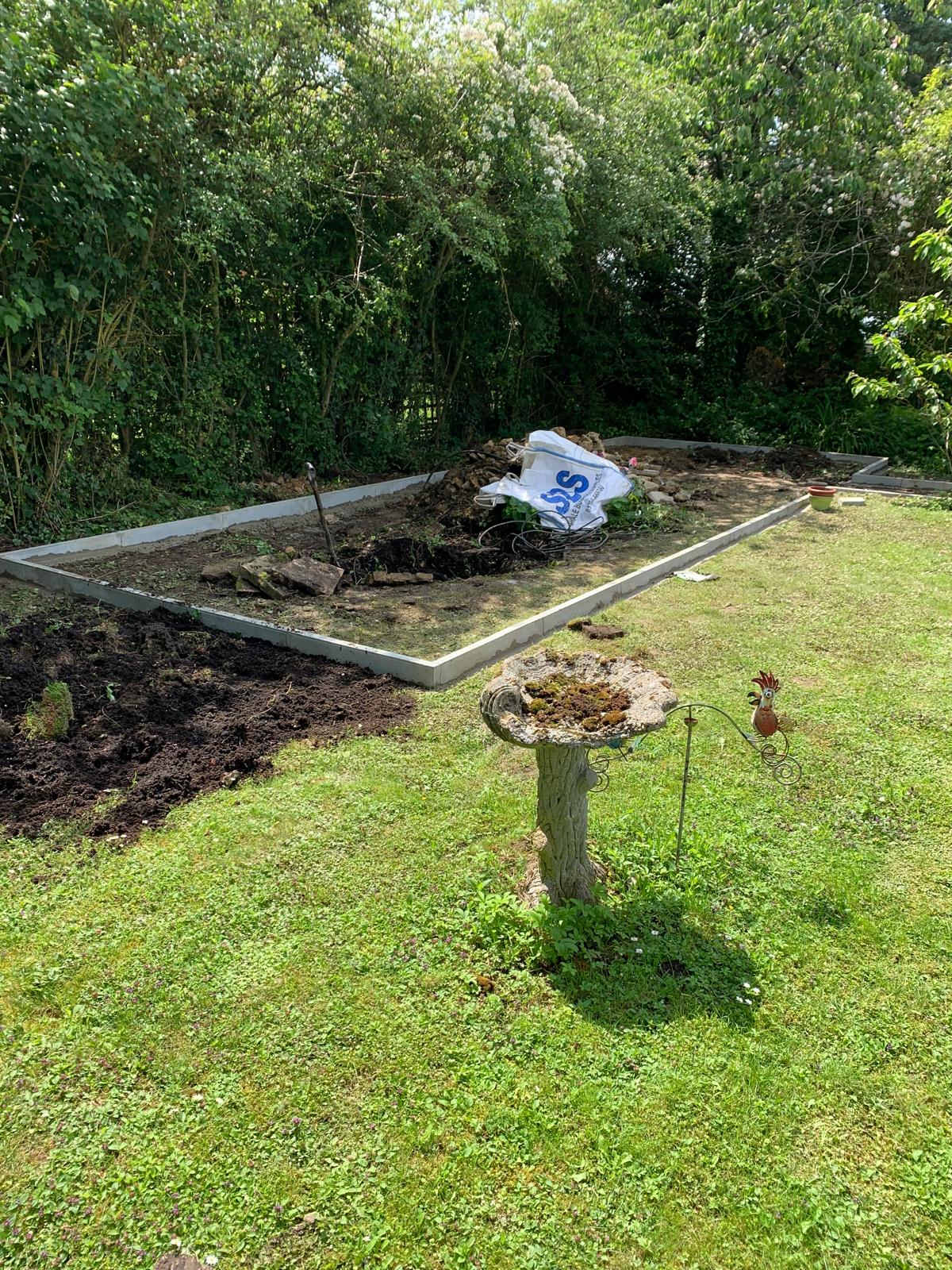 Block paving ground preparation 
