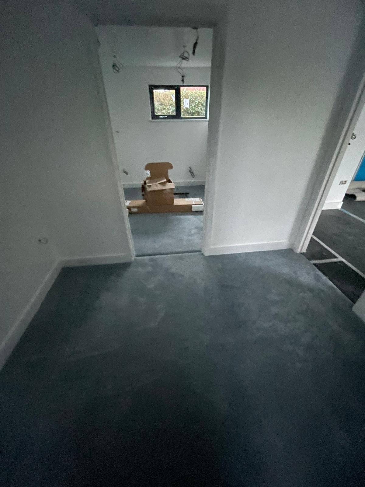 Carpet fitted in a room of a n conversion project in Kent