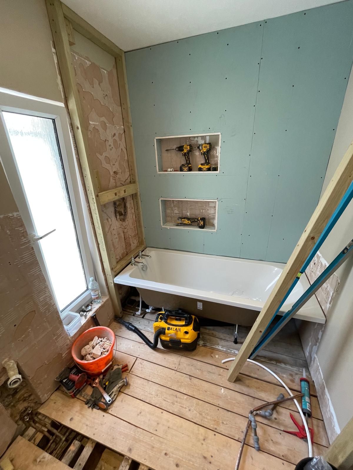 Complete bathroom re-fit project in Kent 1