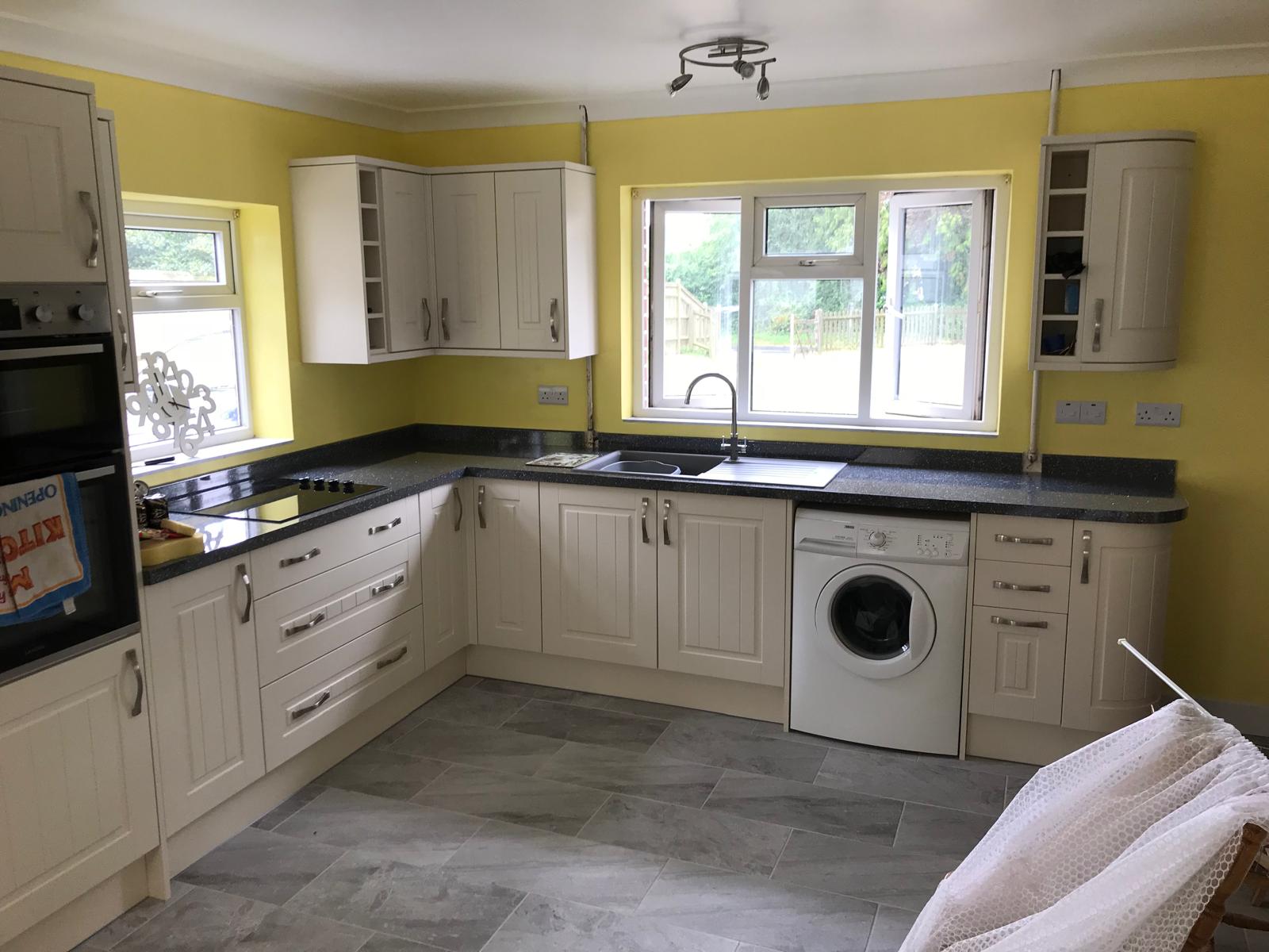 Complete kitchen installation project in Kent