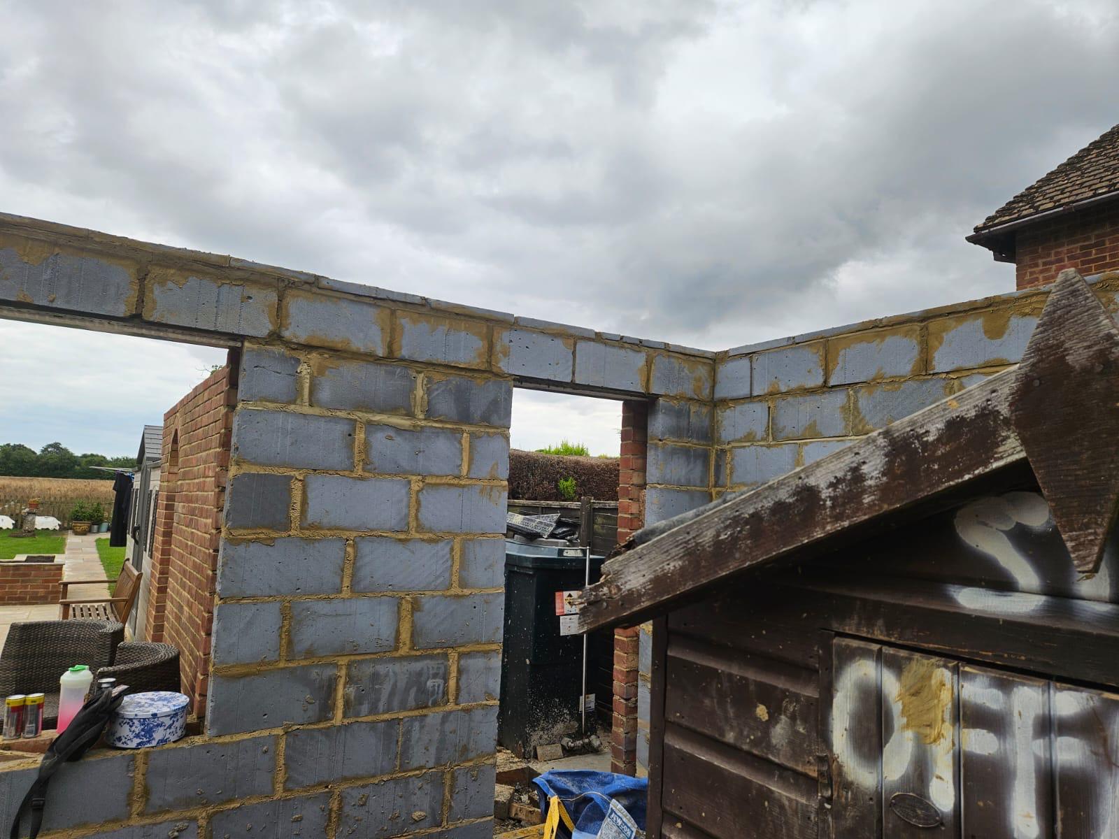 Extension project block work