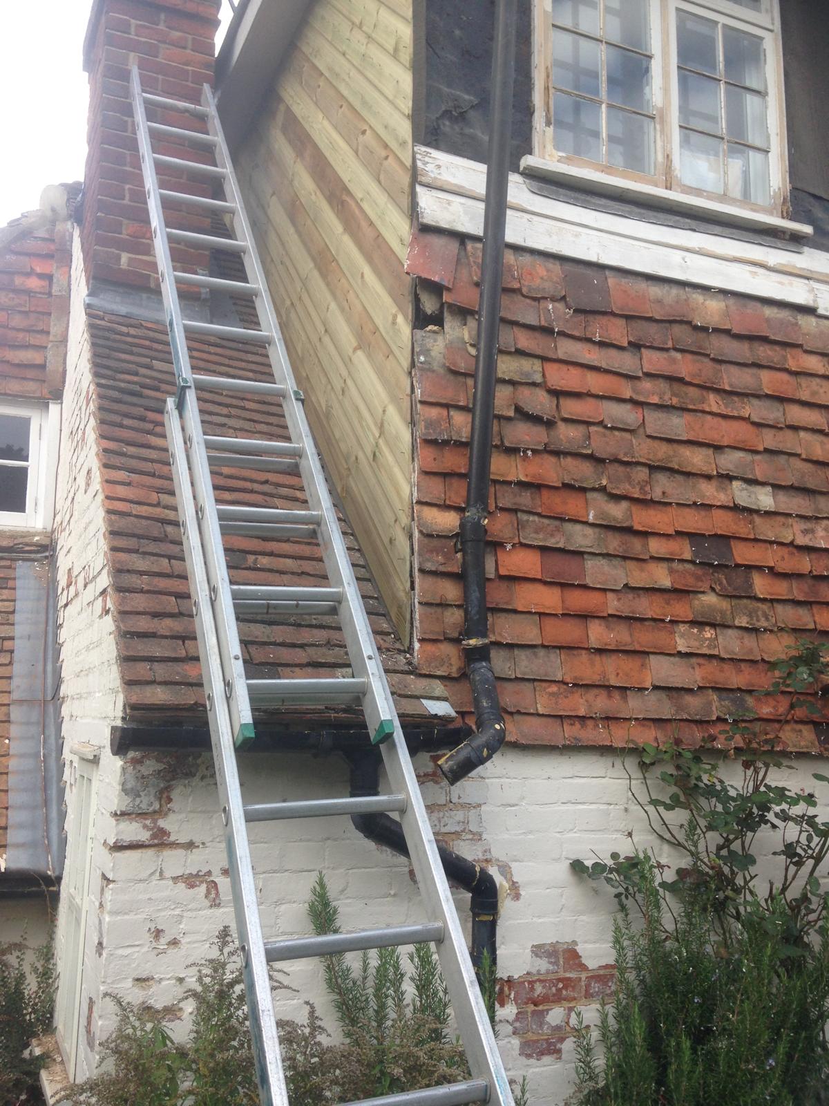 Exterior cladding being installed for local project