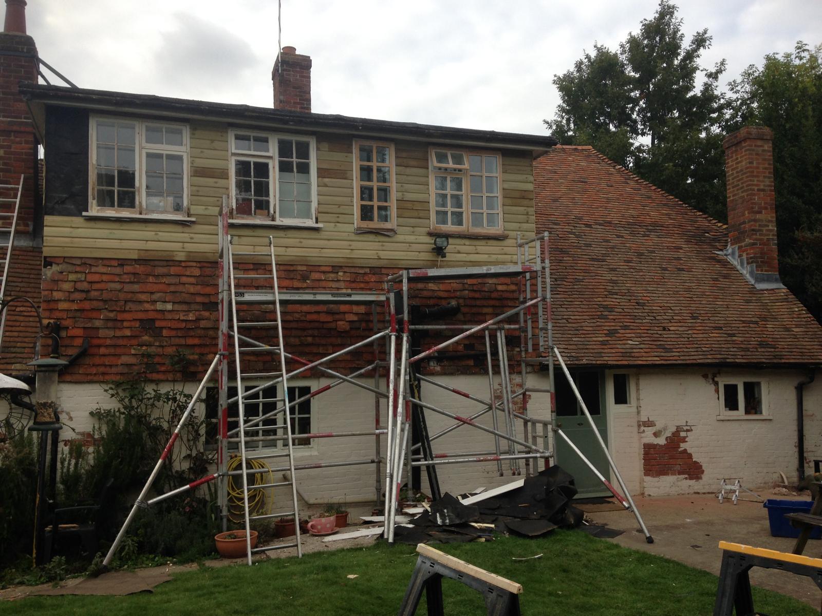 Exterior cladding project