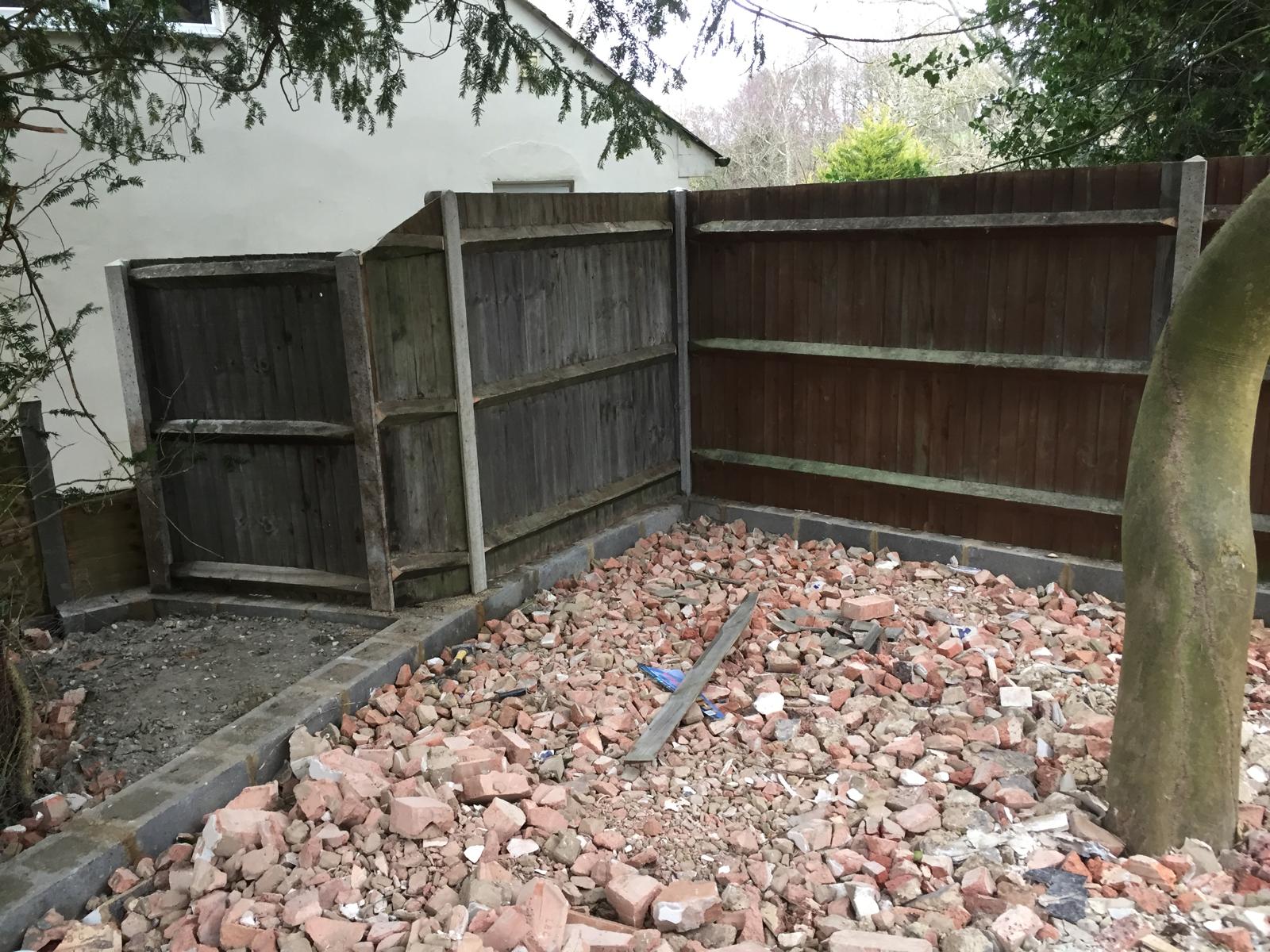 Fence installation