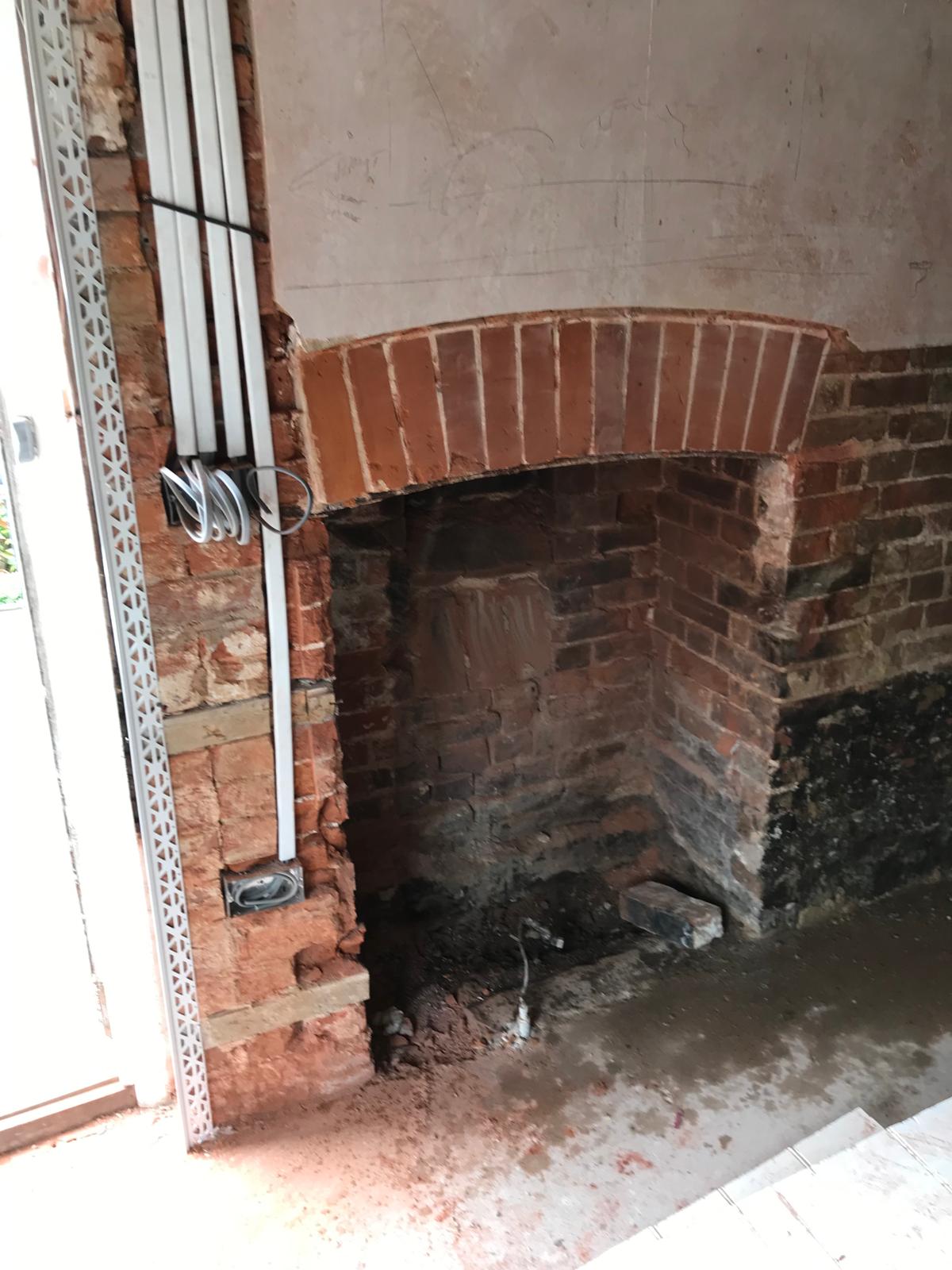 Fire place restoration