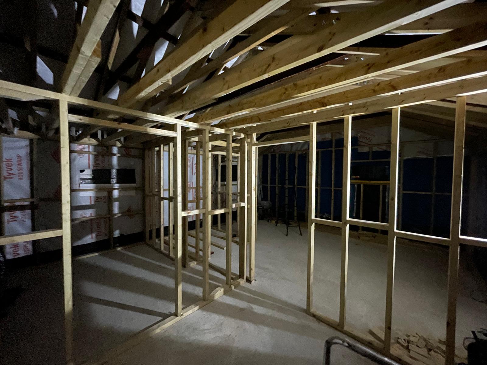 Framework installed on a conversion project