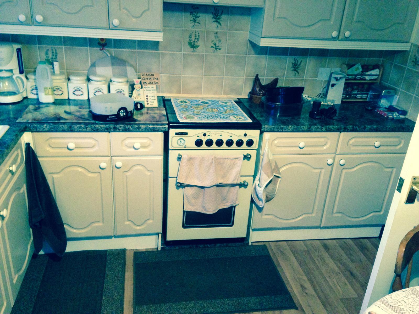 Installed kitchen for a local project in Kent