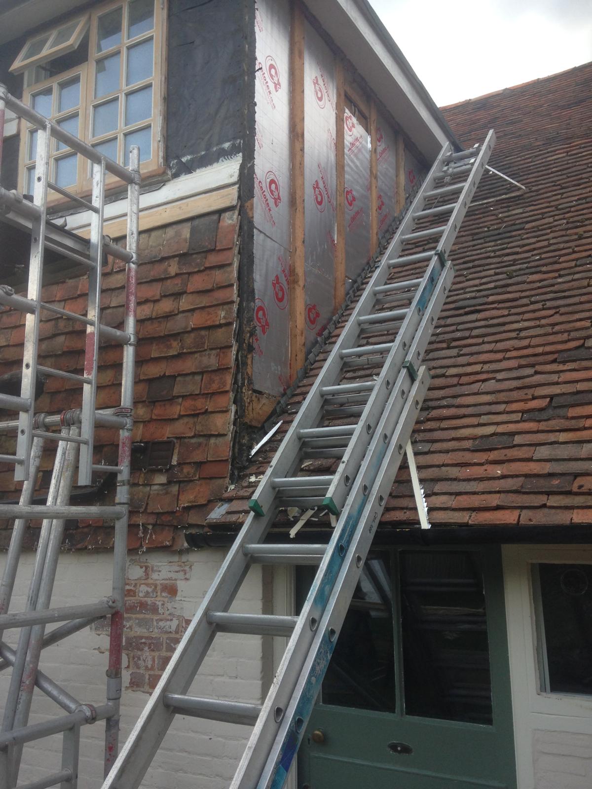 Insulation installed for local cladding project