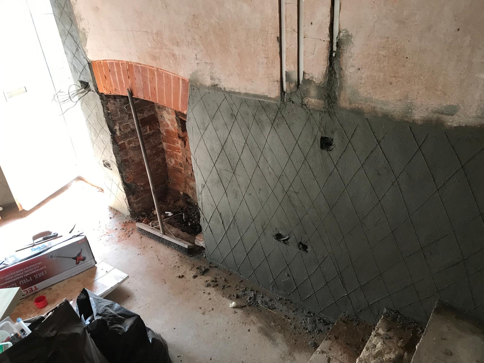 Interior wall repair