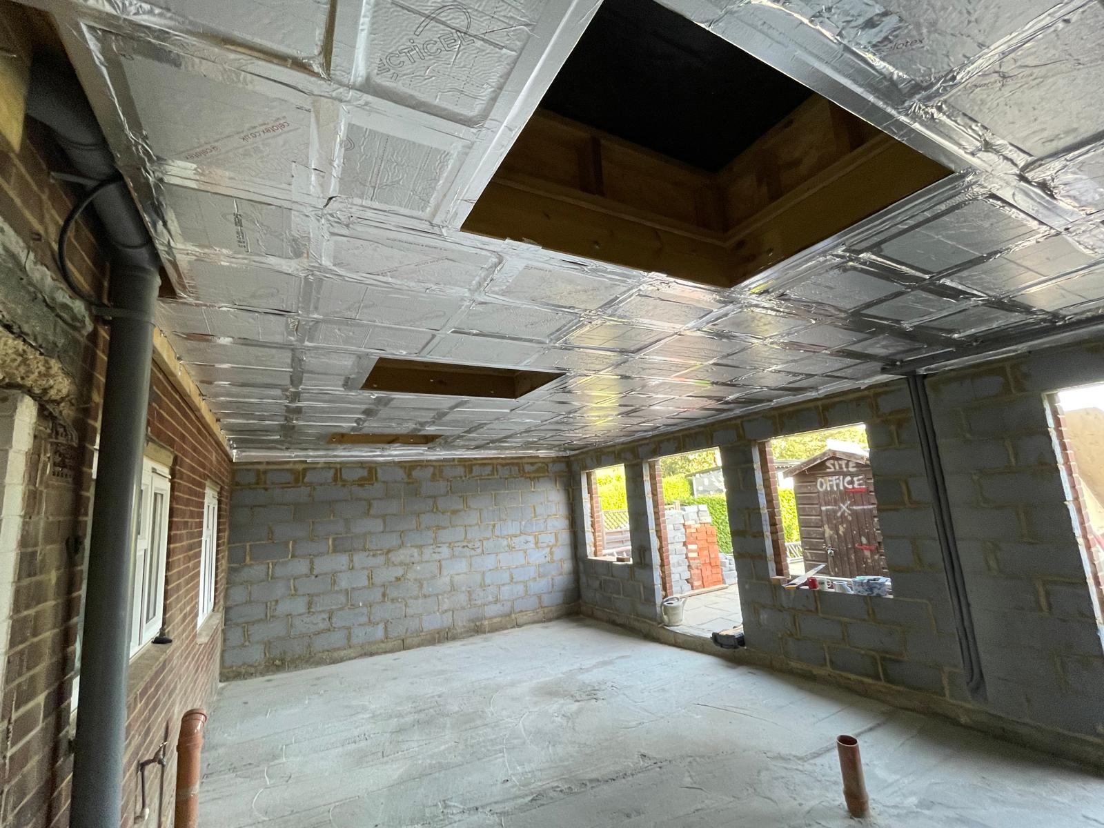 Kitchen extension project in Kent