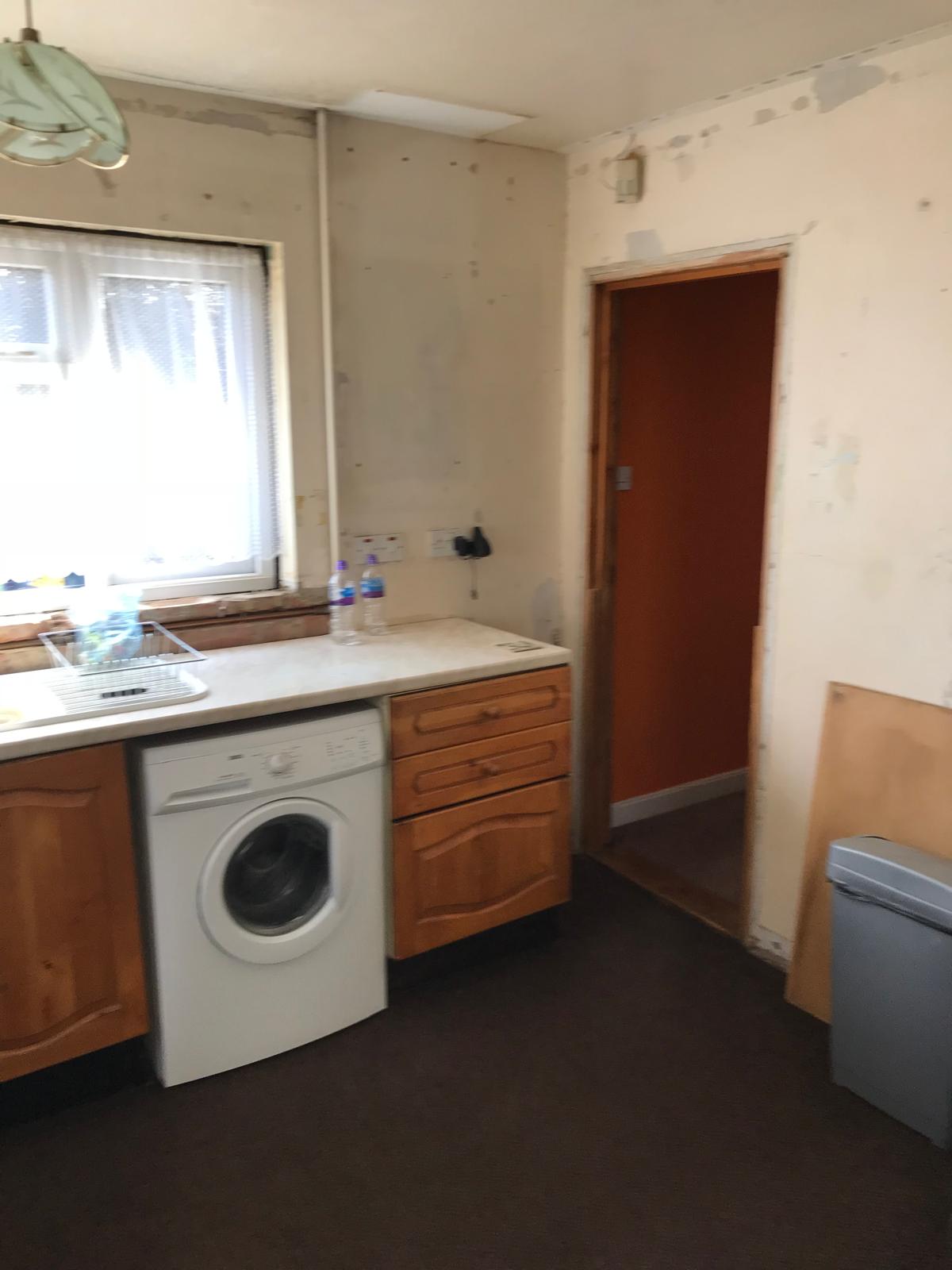 Kitchen installation project rip out