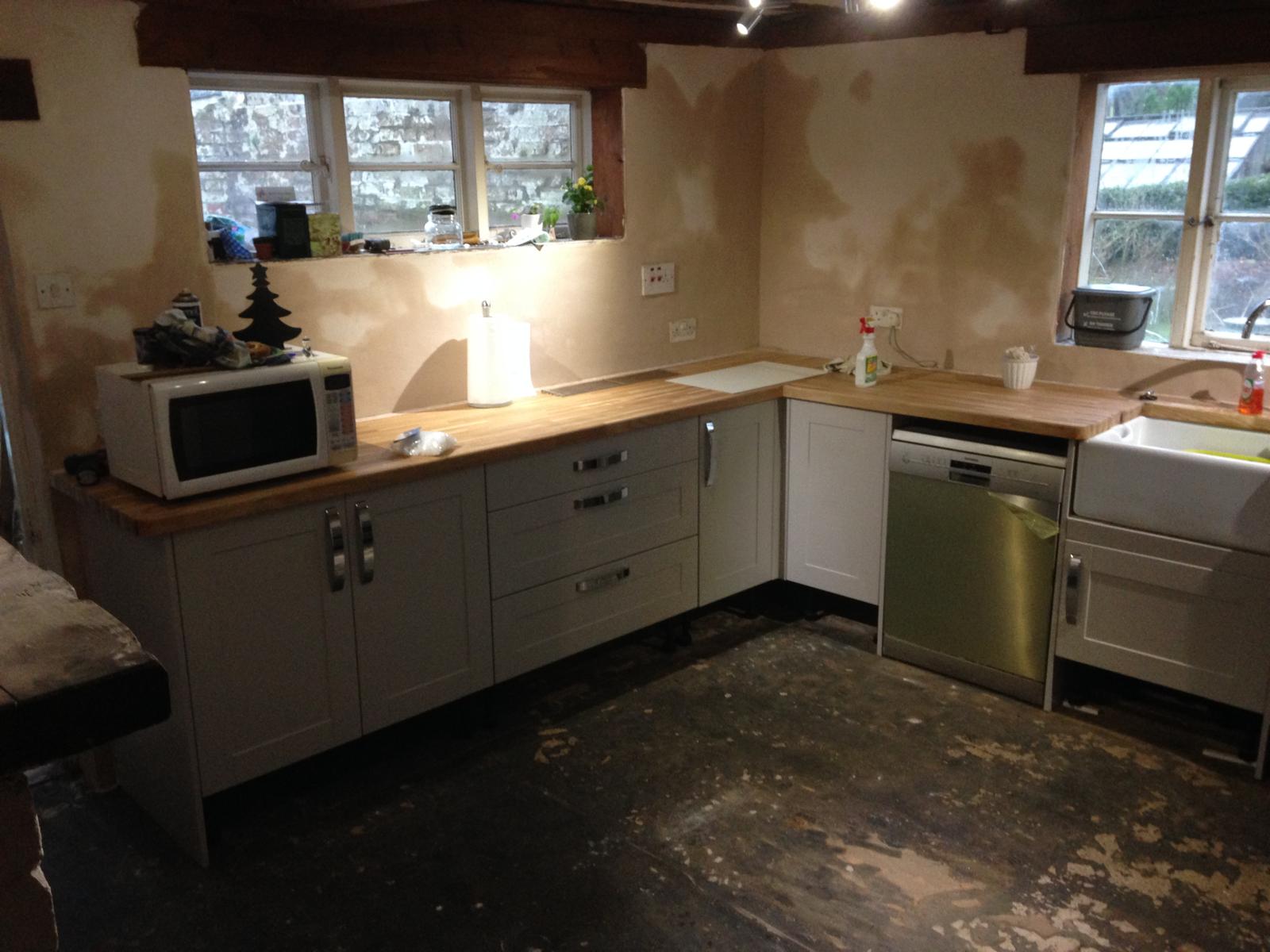 Kitchen re-fit project in Kent