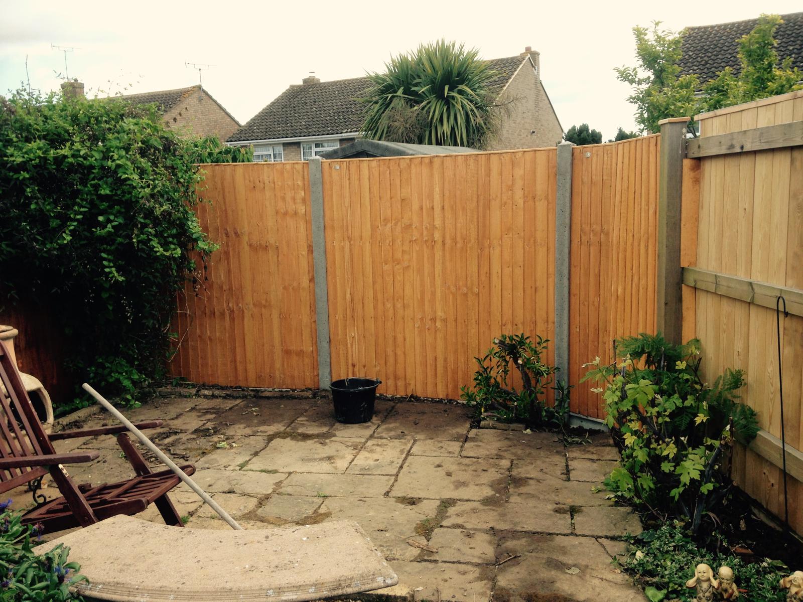 Local fencing installation project