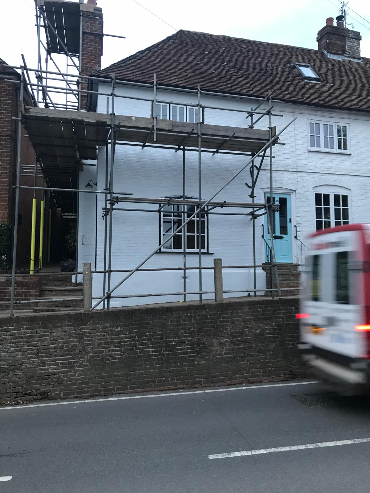 Local project window installation in Kent