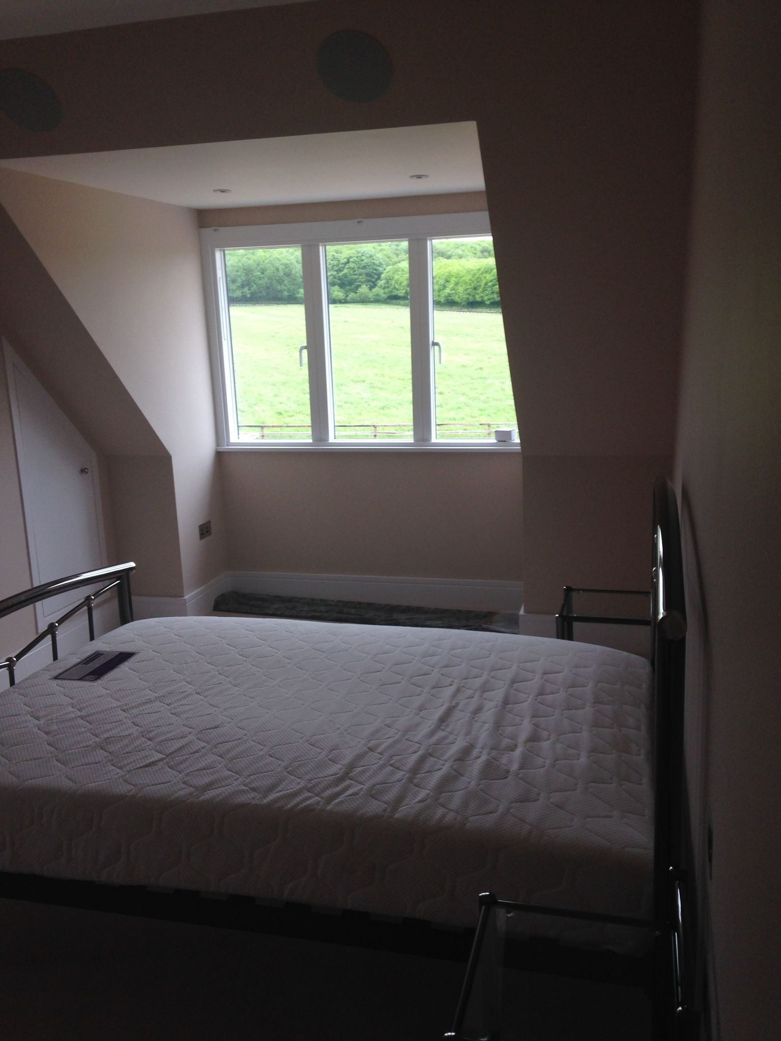 Magnolia painted walls on a decorating project in Kent