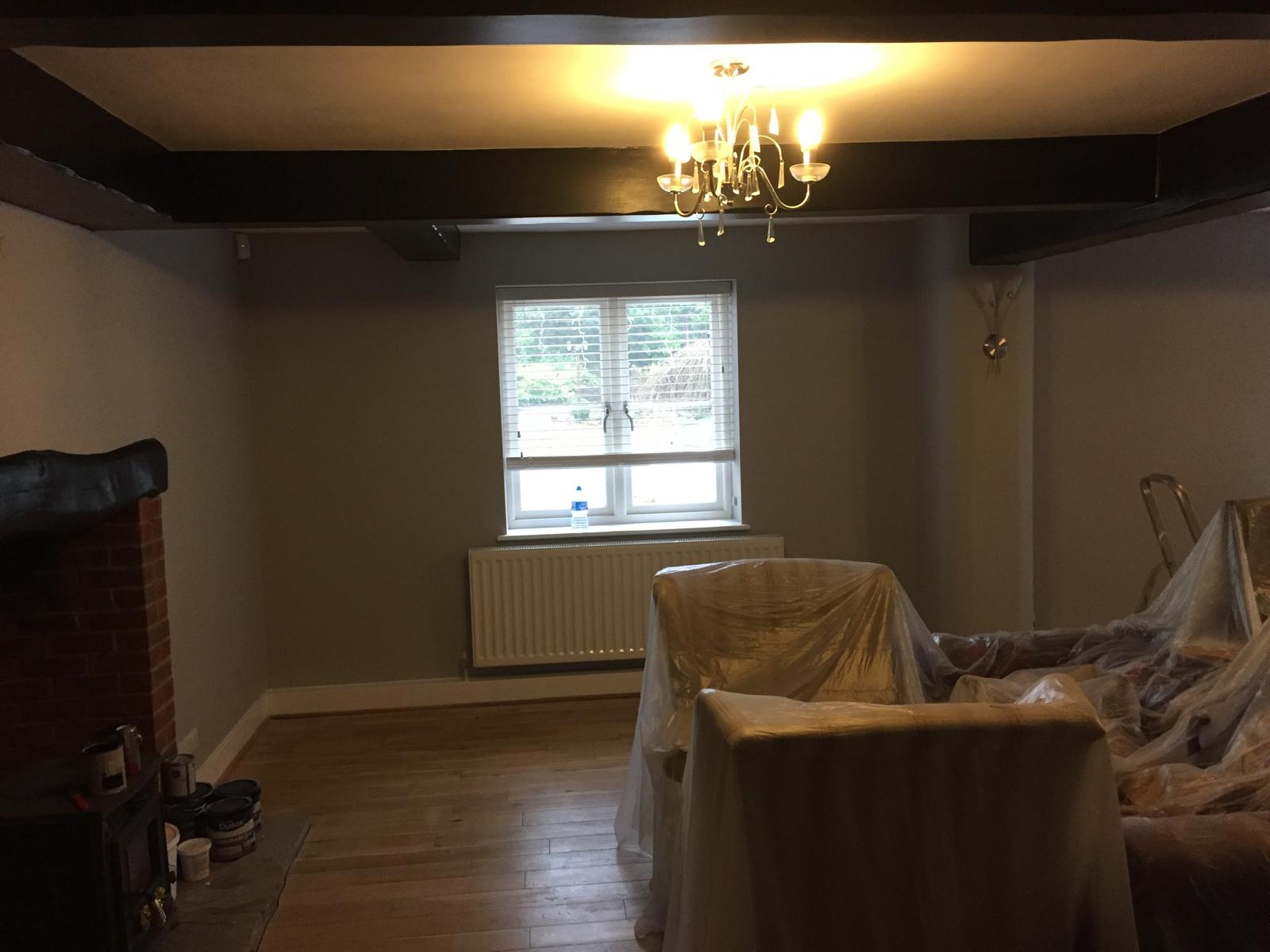Painted beams