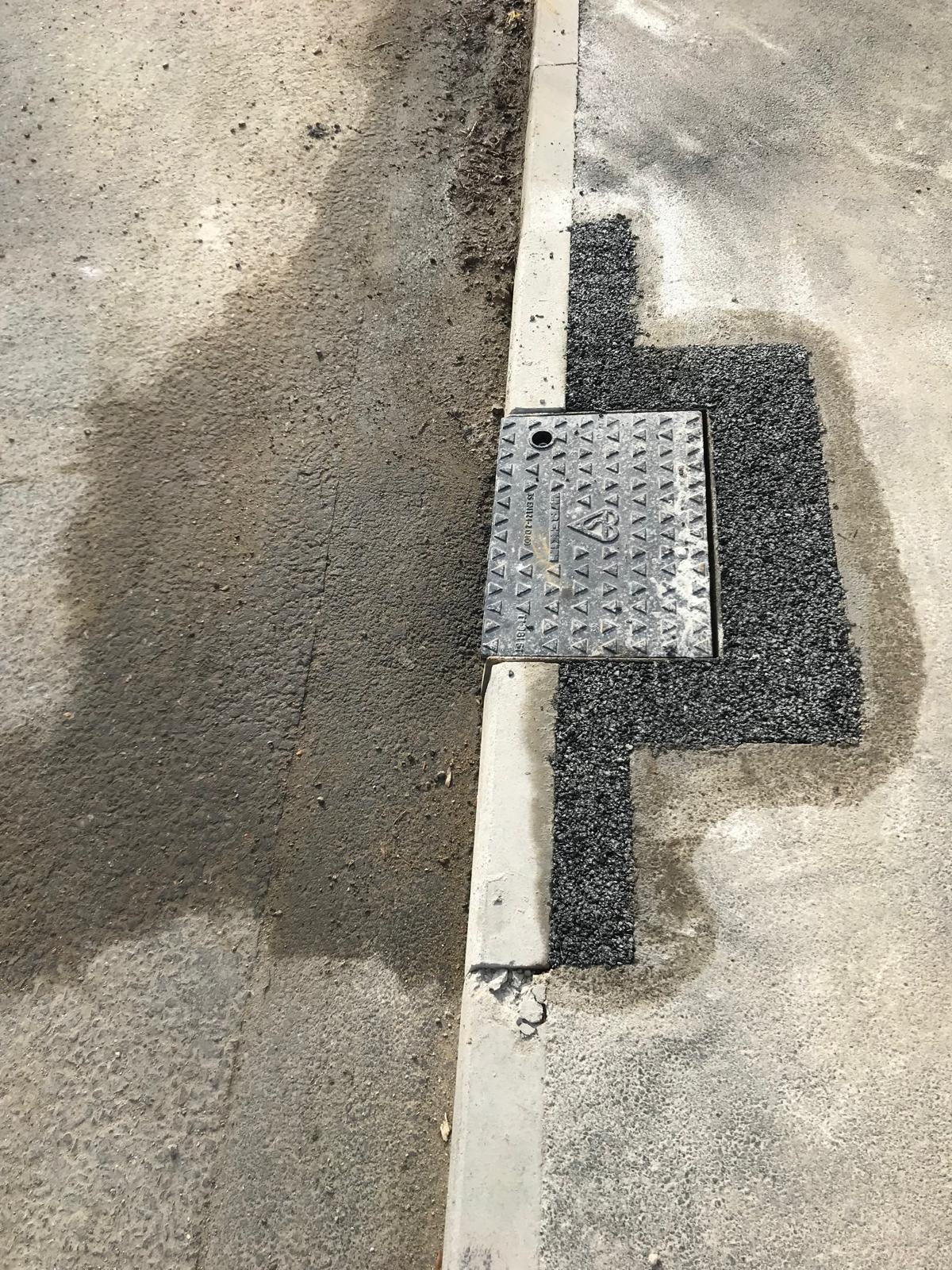 Path repair patch project in Kent