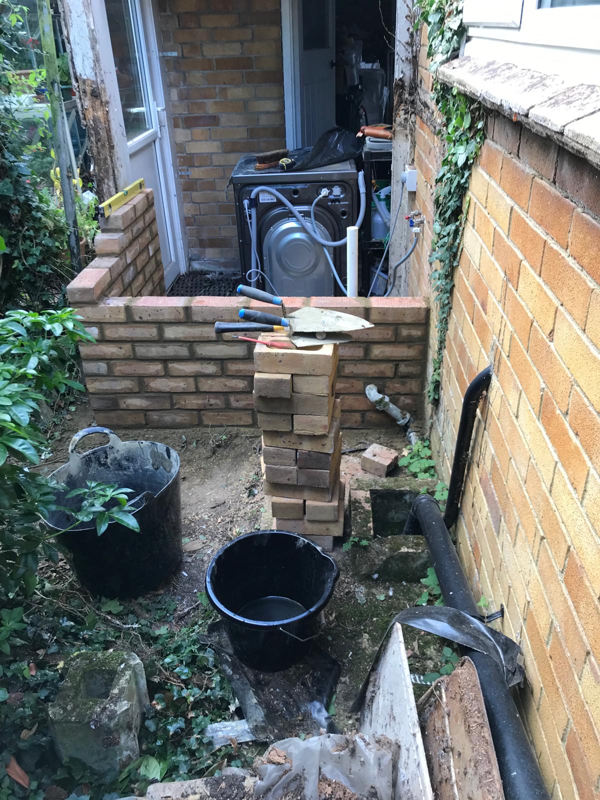 Small extension project in progress