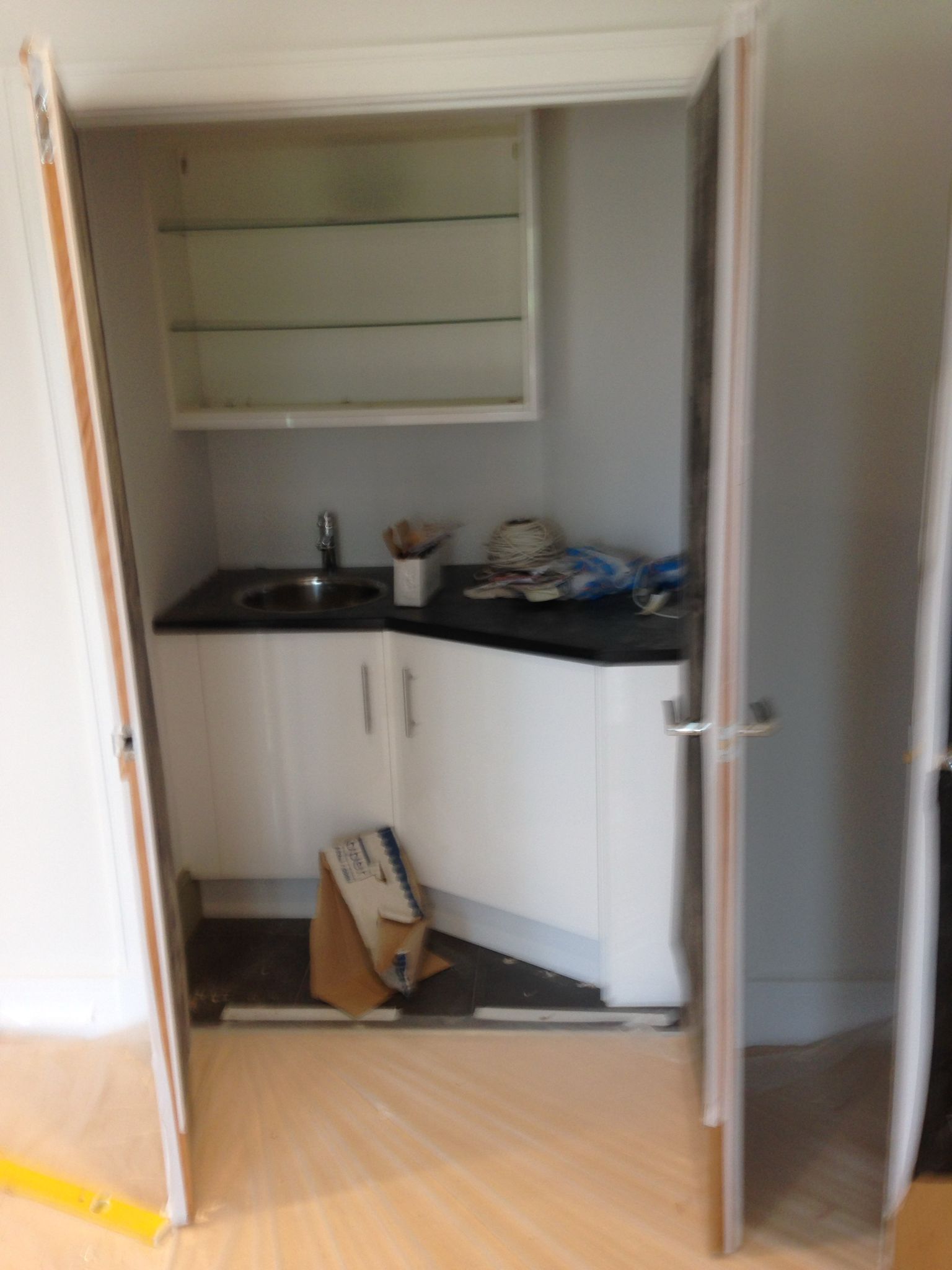 Small kitchen area for a local project