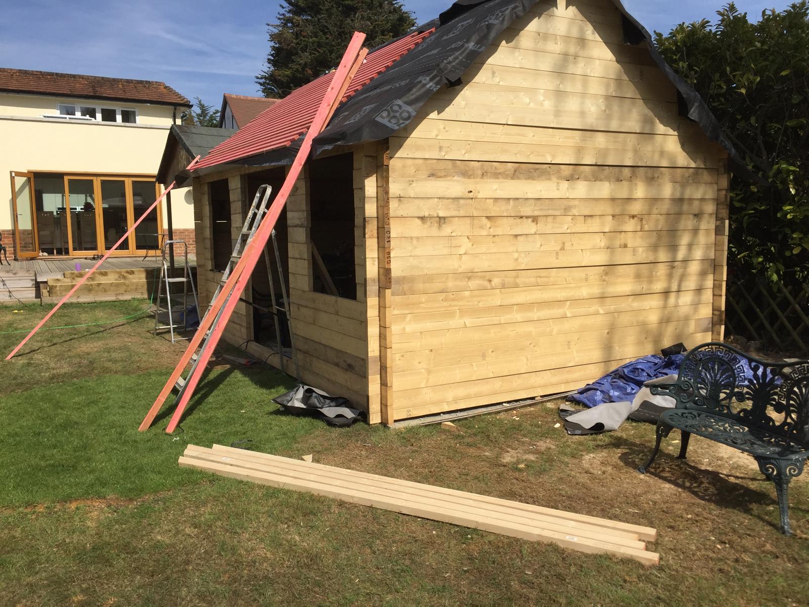 Summer house installation project