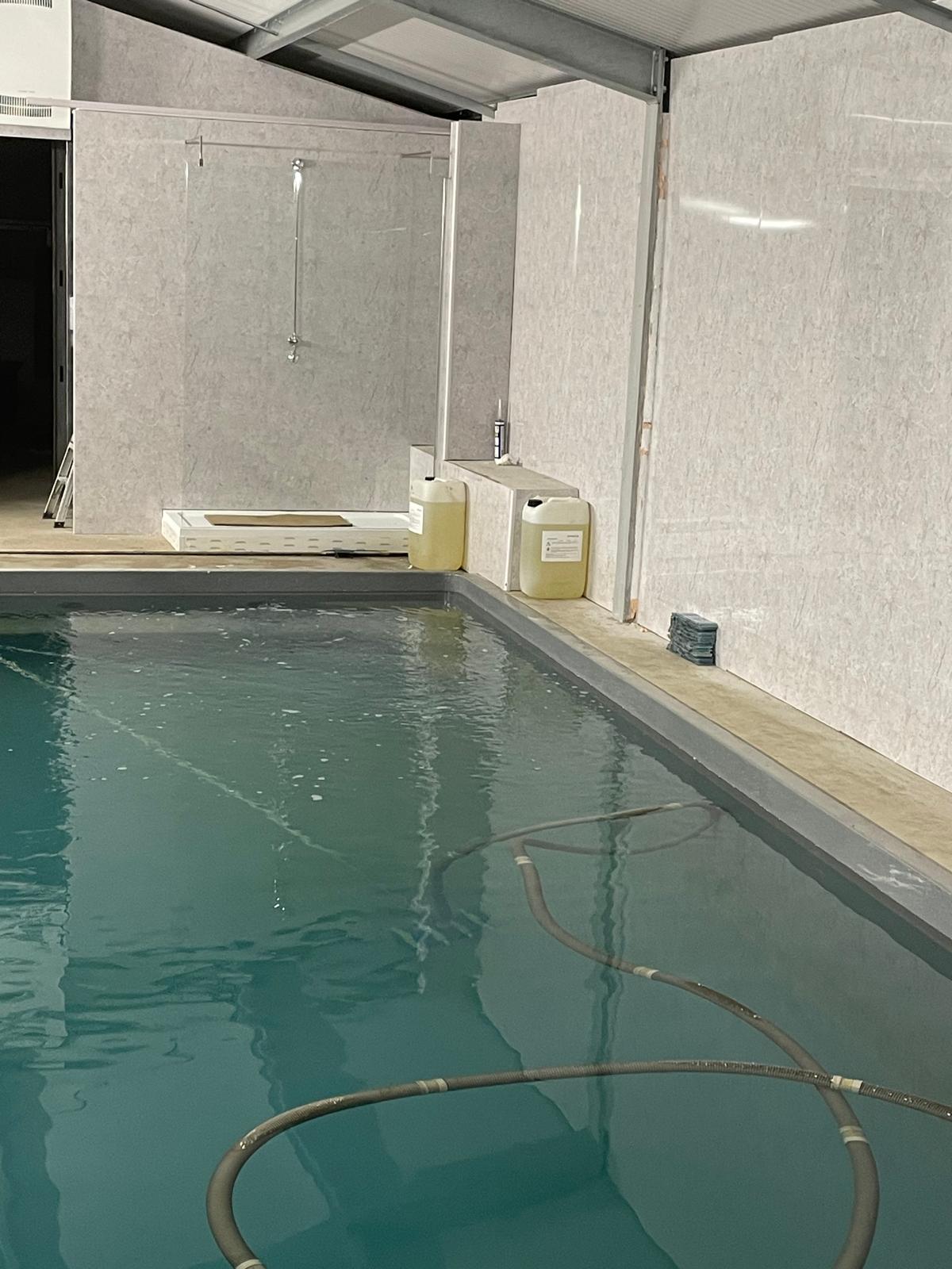 Swimming pool area