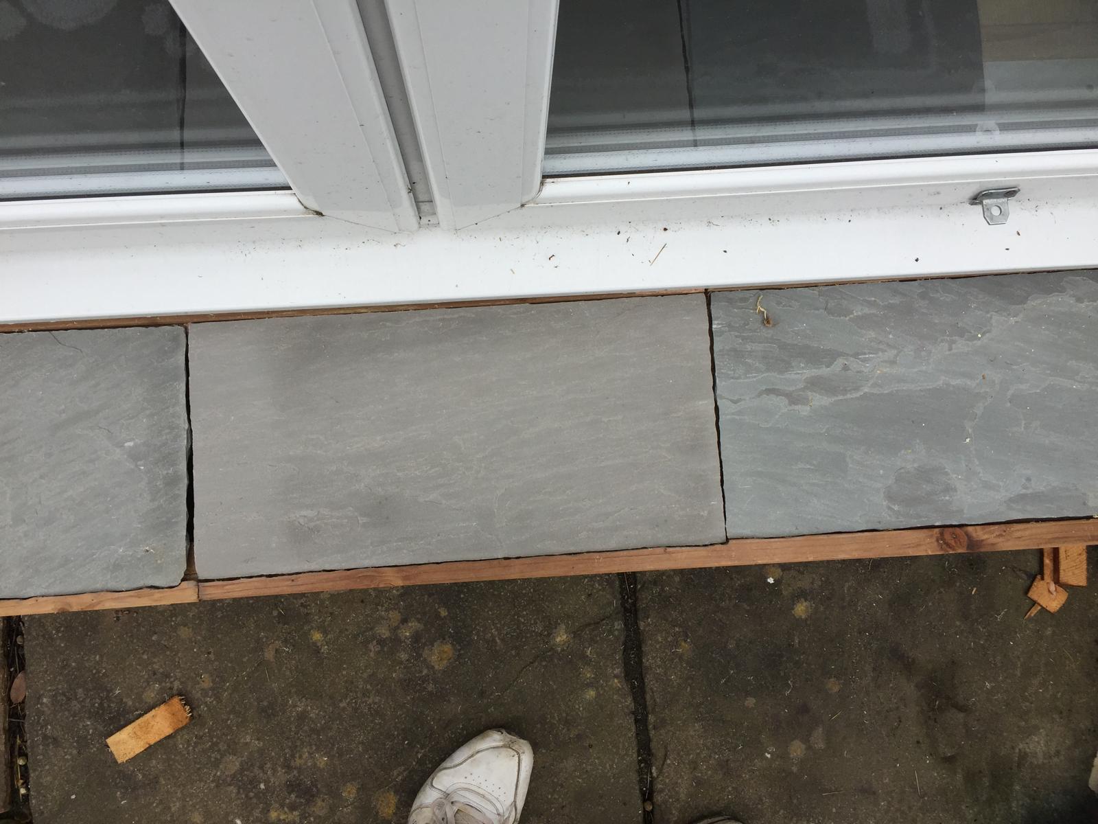 Tiled step installation for local project