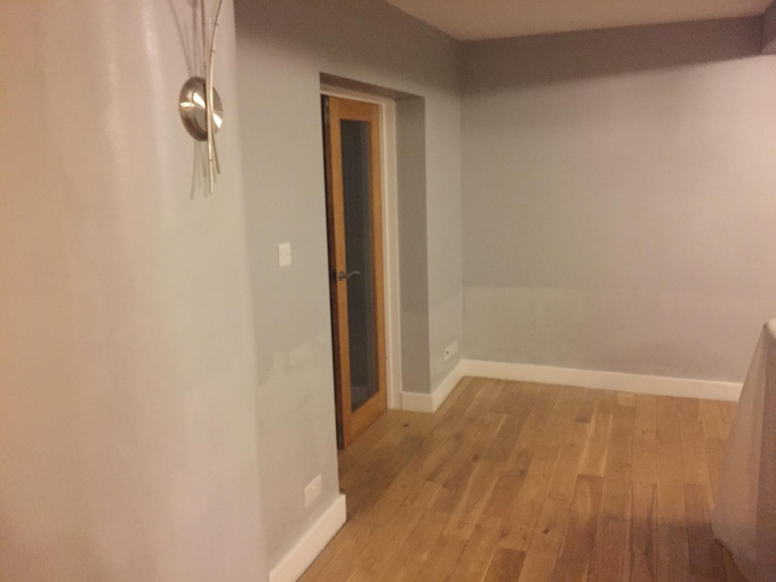 Wall preparation for a local decorating project